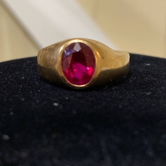 Ruby/Pink Sapphire Ring - Picture 4 of 10